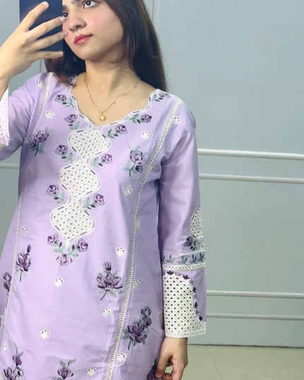 Lilac love 3 peice co-ord set