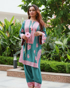 Powder Green -pink / L