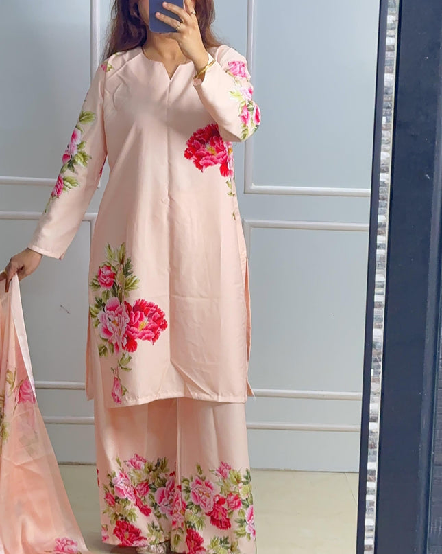 Gulaabi Hania Set (3-Piece) 💘