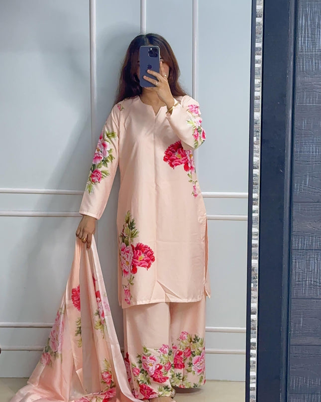 Gulaabi Hania Set (3-Piece) 💘